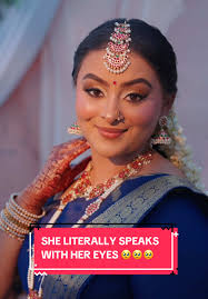 Tamil Bride Communicates Love Through Her Eyes