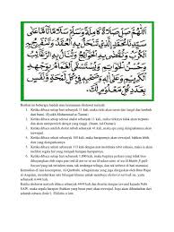 Keutamaan Sholawat Nariyah 4444 Kumpulan Contoh Soal 6