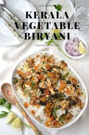 Hearty And Delicious Biryani Made With Coconut Milk And Warm Spices Perfect Party Food Vegetarian Recipes Vegetable Biryani Recipe Biryani Recipe