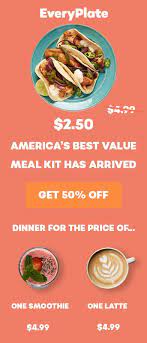 Get 18 Meals For 2 50 Each Try America S Best Value Meal Kit Easy Recipes Ready In 30 Minutes Less Waste Diet Food Snacks Meal Kit Meals