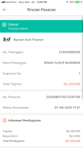 Cara cek angsuran baf melalui tokopedia. Kecewa Dengan Bagian Penagihan Pt Bussan Auto Finance Media Konsumen