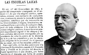Miguel Morayta y la escuela laica