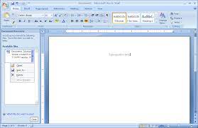 Recover A Document : Document Recover « Editing « Microsoft Office Word 2007  Tutorial