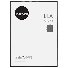 Cadre napoléon 3 brun 46 x 55 cm. Cadre Lila L 50 X H 70 Cm Pvc Noir Leroy Merlin