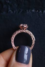New Zealand Inspired Engagement Ring Detailed Engagement Ring Ceramic Wedding Ring Classic Diamond Engagement Ring