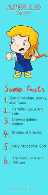 Because of this, apollo has a rich history and countless myths dedicated to and featuring him. Ancient Greek Gods Goddesses Facts For Kids