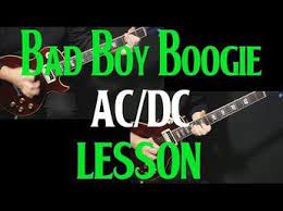How To Play Bad Boy Boogie On Guitar By Ac Dc Guitar Lesson Tutorial Lesson Youtube Guitar Lessons Tutorials Guitar Lessons Guitar Lessons Songs