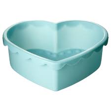Sockerkaka Baking Mold Heart Shaped Light Blue 1 6 Qt 1 5 L Ikea Baking Molds Cookware And Bakeware Heart Shaped Light