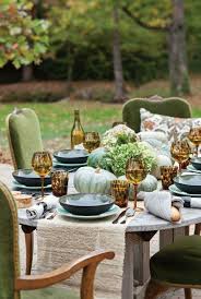 Garden Style Living Retro7wonder4reverie Via Pinterest Autumn Home Holiday Table Decorations Al Fresco Dining