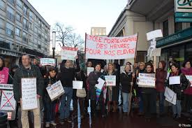 Au Havre Les Enseignants Du Lycee Porte Oceane Manifestent 76actu