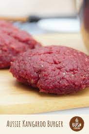Aussie Kangaroo Burger Bush Cooking Recipe Cooking Kangaroo Meat Recipe Kangaroo Recipe