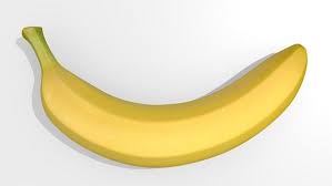 3d Model Of Banana 3docean Item For Sale Banana 3d Model Model