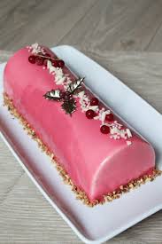 Buche Vanille Fruits Rouges4 Recette Dessert Noel Buche De Noel Aux Fruits Buche De Noel