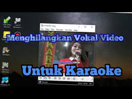 Atau kita artinya akan memisahkan suara orang dan musik pengiring lagunya. Cara Mudah Menghilangkan Vokal Video Untuk Karaoke How To Delete Vocal Audio In Video Boy Tk Youtube