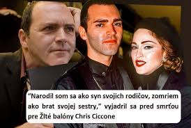 Madonna smúti. Jej brat Chris Ciccone je po smrti