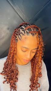 Short freestyle tribal braids 🫶🏼, Using color 350 (ginger), Book with me  ! Link in bio ! ❤️, #hairstyles #hairvideos #hairtransformation #hairvid  #hairstylist #hairfashion #hairlove #hairtutorial ...