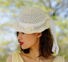 Cappello da barcaiolo vintage in paglia con margherite floreali, cappello pasquale,  cappello anni '50, cappello vintage, cappello da donna, cappello da festa  del tè, cappello da sole, cappello primaverile-estivo