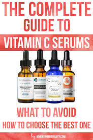 Best Vitamin C Serum Reviews For Face 2019 Comparison