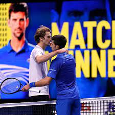 Serb djokovic, the world number one, was bidding to become the first man to win all four grand slam titles and an olympic gold medal in the same year. Novak Djokovic Beats Alexander Zverev Atp Tour Finals As It Happened Sport The Guardian