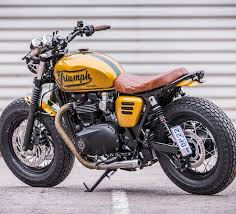 Pin By Rafael Serrano On Motos Antigua In 2020 Triumph Cafe Racer Triumph Bonneville T120 Ktm Cafe Racer