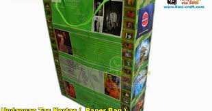 Undangan Tas Kertas Paper Bag Souvenir Pernikahan Kertas Undangan Tas