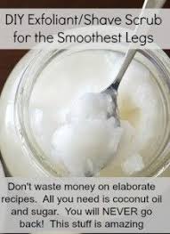 Homemade Shave Scrub And The Benefits Of Coconut Oil Scrubs Benefits Of Coconut Oil Beauty Treatments