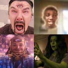 The Marvel “Cinematic” universe 🤣