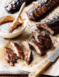 Bbq Baby Back Ribs I Use A Dry Rub First And My Baby Backs Simmer In The Oven In A Red Wine Fruit Garlic Onion Marinade Food Smoked Food Recipes Recipes