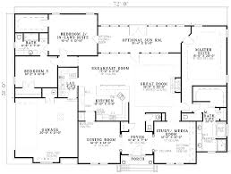 Plan 59638nd 3 Bed Brick Home Plan Two Master Suites Traditional House Plans Home Design Floor Plans Modular Home Floor Plans