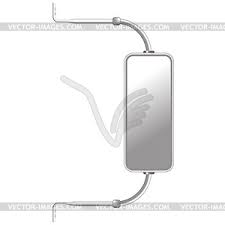 Trailer Truck Metal Side View Mirror Wih Place Fo Vector Clipart Download in under 30 seconds. trailer truck metal side view mirror