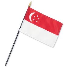This flag was created with a text editor. Singapore Flag Montessori Services