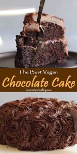 The Best Vegan Chocolate Cake Recipe Video In 2020 Vegane Schokoladenkuchen Kuchen Rezepte Und Schokolade Kuchen Rezepte