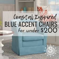 99 Coastal Blue Accent Chairs Under 200 Blue Accent Chairs Coastal Chairs Accent Chairs