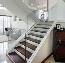 The majority of our glass staircases are completed in just 24 hours! Modern Handrail Designs That Make The Staircase Stand Out Contemporary Stairs Modern Staircase Modern Stairs