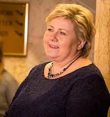 She has been the leader of the conservative party since 2004, a party she has. Erna Solberg Wikidata