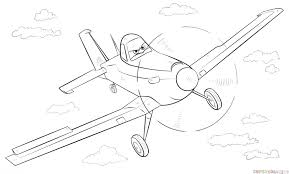 How To Draw Dusty Crophopper From Disney Planes Step By Step Drawing Tutorials For Kids And Beginne Drawing Tutorial Drawing Tutorials For Kids Coloring Pages