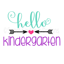 Hello Kindergarten School Svg Dxf Instant Download Design For Cricut Or Silhouette By Ssdesignsstudio On Etsy H Cricut Kindergarten Schools Kindergarten Shirts