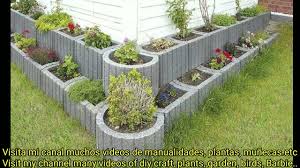 Si estás buscando ideas creativas para integrar plantas y flores a la decoración de tu hogar, te mostramos cómo hacer jardineras de cemento u. Ideas Usar Bloques De Cemento En Tu Jardin Ideas To Use Cement Blocks In Your Garden Youtube
