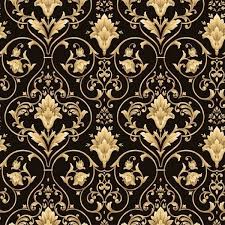 Black And Gold Kitchen Wallpaper Black And Gold Victorian Scroll Wallpaper Gold Victorian Wallpaper Victorian Wallpaper Damask Wallpaper