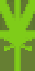 You can use up to six patterns on a banner and manipulate them to form some interesting designs! Leaf Minecraft Banner