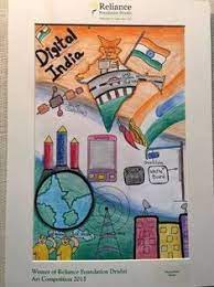 9 Digital India Ideas Digital India Digital Poster On