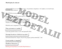 Inchiriere contractelor cu furnizorii 6. Model Plan De Afaceri Sau Primul Pas Ca Antreprenor Afaceri Si Leadership Feminin Ro