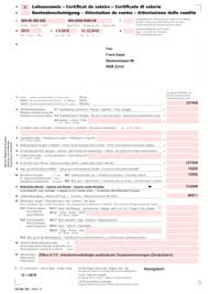 Salario, sueldo, sueldofrom the english salary nmnombre masculino: Lohnausweis Certificat De Salaire Certificato Di Salario Fill Online Printable Fillable Blank Pdffiller