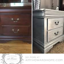 Check Out How Amy Howard At Home Leahkendrick Rescued And Restored These Adorable Nightstands I Am In Diy Furniture Furniture Makeover Painted Night Stands