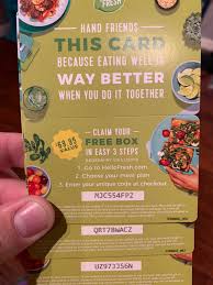 This company delivers quality fresh ingredients to your door. I Saw That People Appreciated The Last Set Of Free Hello Fresh Codes That I Posted So Here S Another Three Please Comment Which One You Use Hope You Enjoy Pics
