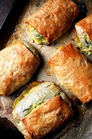 Spanakopita Strudels Recipe Recipes Greek Recipes Food