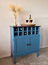 Ikea fabrikor cabinet in blue Ikea Tarva Hack 3 Drawer Chest To Bar Cabinet