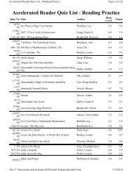 The formal boundaries for the town of west blocton encompass a land area of 4.8 sq. Accelerated Reader Quiz List Reading Practice Bibb County
