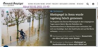 Dauerregen und hochwasser machen aber auch den bundesländern sachsen und bayern sowie der bayerische landkreis berchtesgadener land hat wegen hochwassers den katastrophenfall. Falscher Rheinpegel In Bonn Burgerinitiative Hochwasser E V