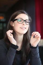 Girl Long Black Hair Glasses Girls With Glasses Cute Glasses Nerdy Girl